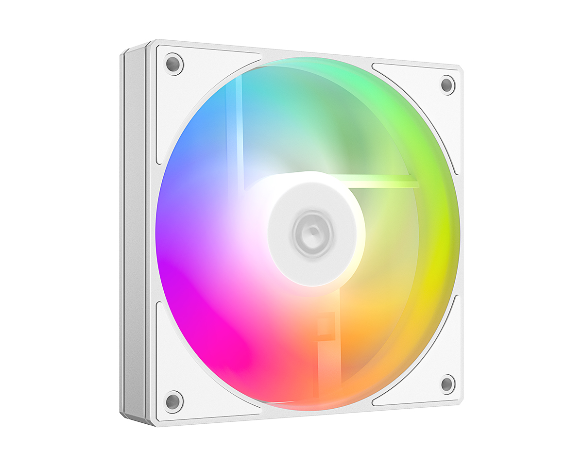 QUẠT TẢN NHIỆT ID-COOLING AS-120-ARGB-W (MÀU TRẮNG/ LED ARGB)