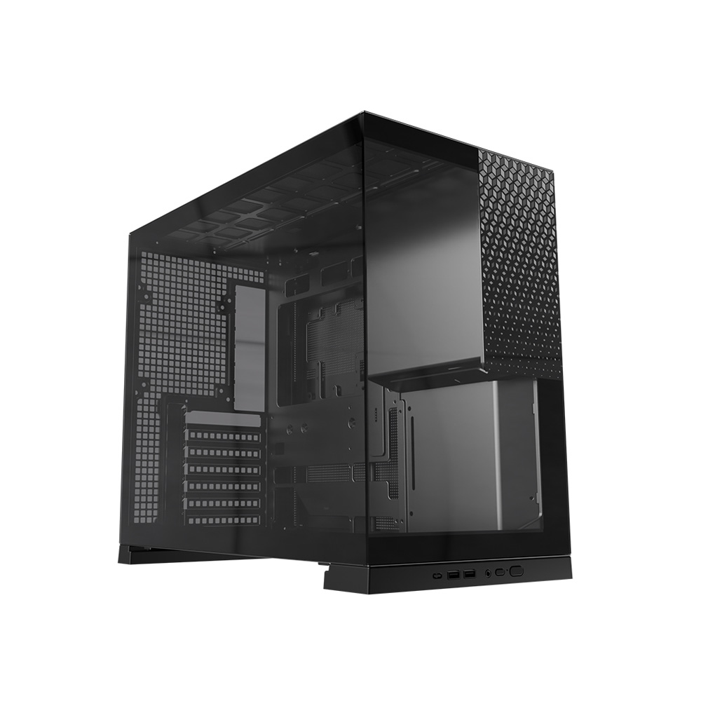 VỎ CASE JUNGLE LEOPARD AX-1 BLACK (MÀU ĐEN/ KHÔNG KÈM FAN)