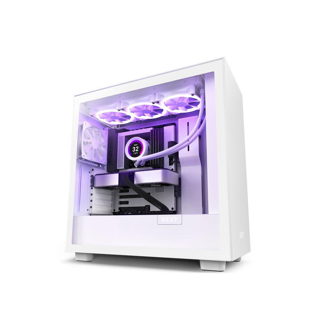 Vỏ case NZXT H7 White (Màu Trắng)