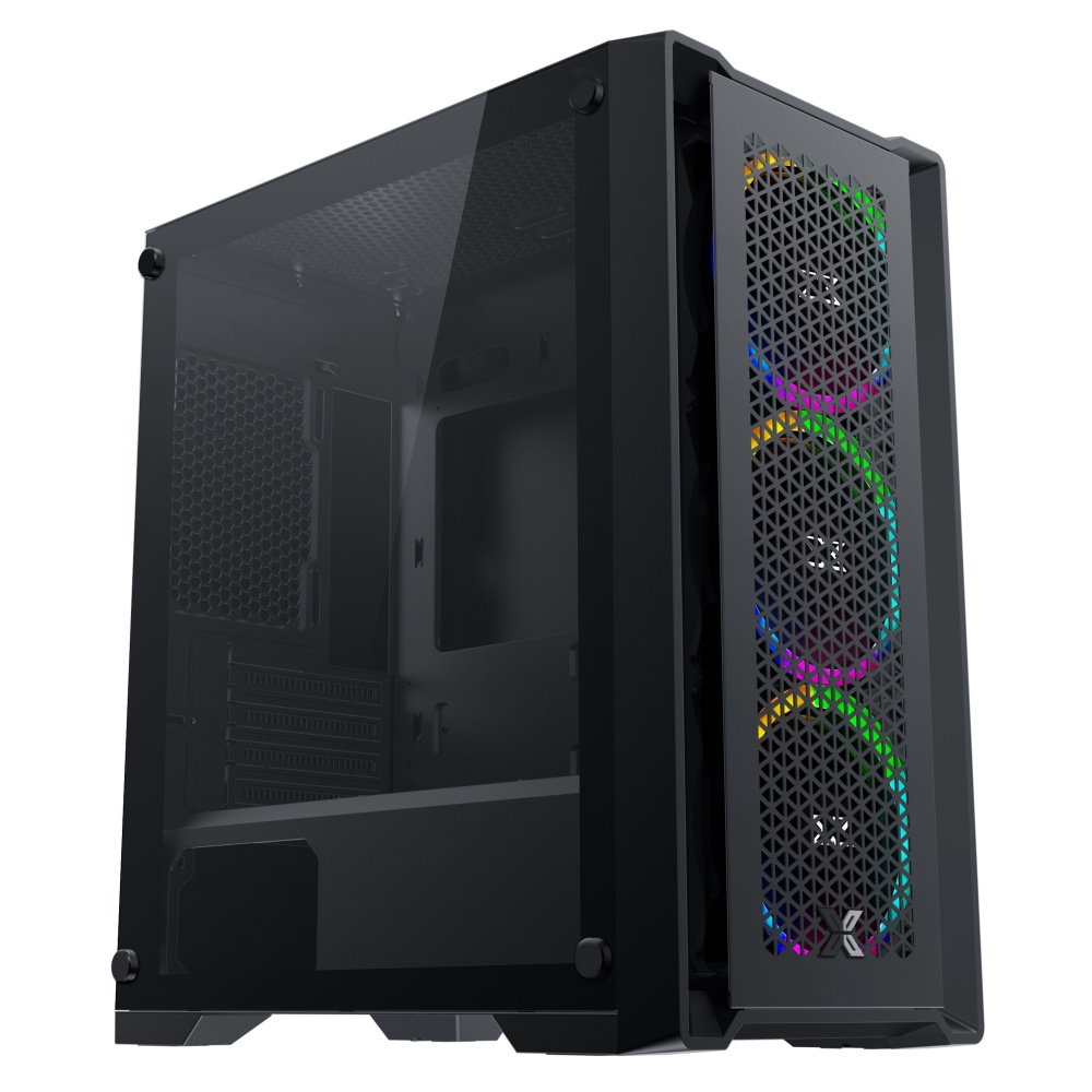 Vỏ máy tính (Case) XIGMATEK LUX M 3FR - PREMIUM GAMING M-ATX, KÈM 03 FAN XIGMATEK X20RF