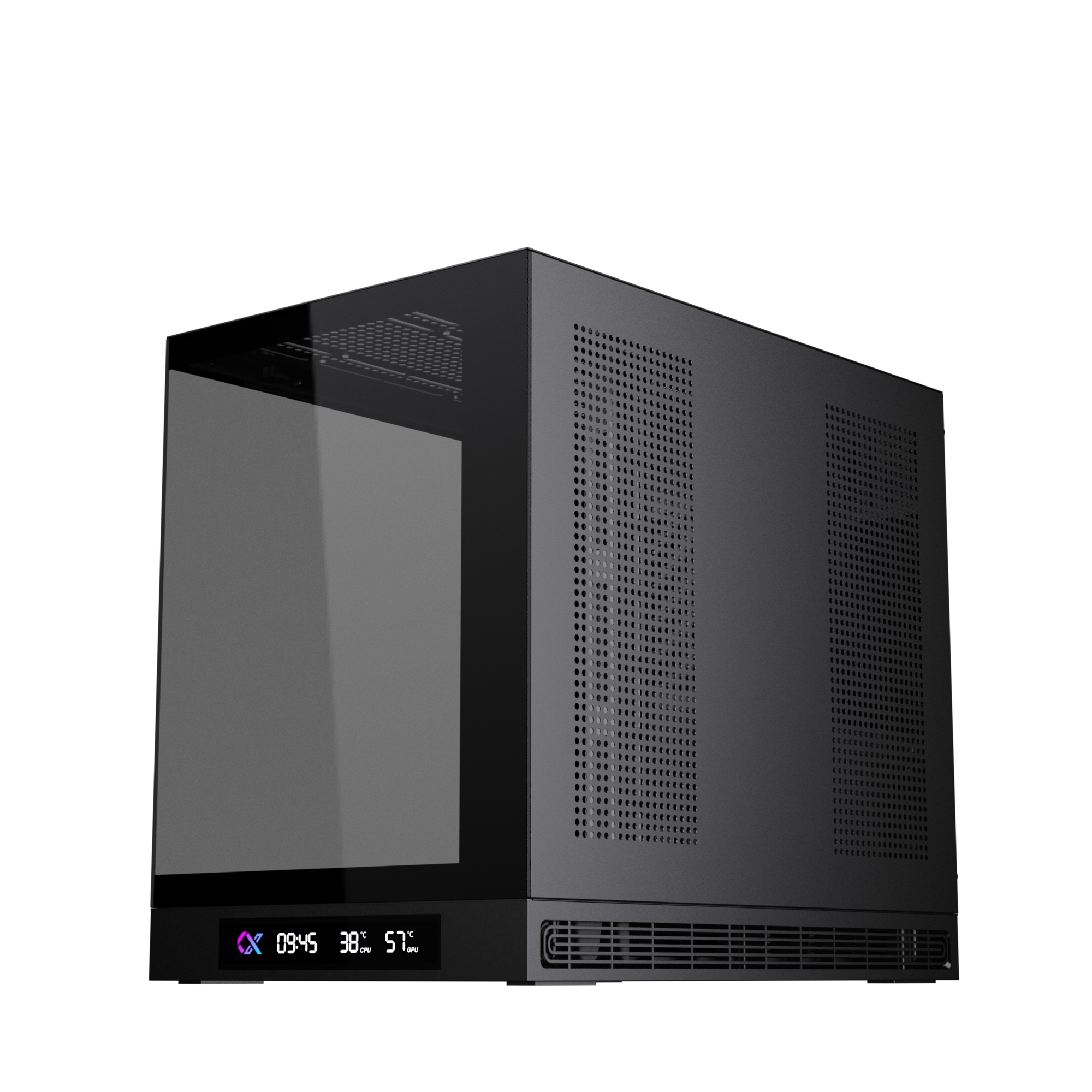 VỎ CASE MÁY XIGMATEK CLOUD M DGT (MÀU ĐEN/ M-ATX/ KHÔNG KÈM FAN)