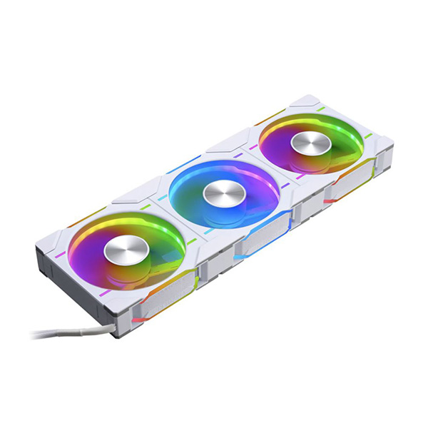 Quạt tản nhiệt PHANTEKS D30 120 WHITE - TRIPLE PACK (MÀU TRẮNG/ BỘ 3 QUẠT)
