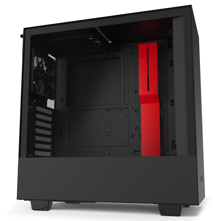 VỎ CASE NZXT H510 ĐEN/ ĐỎ (Mini-ITX, MicroATX, ATX)