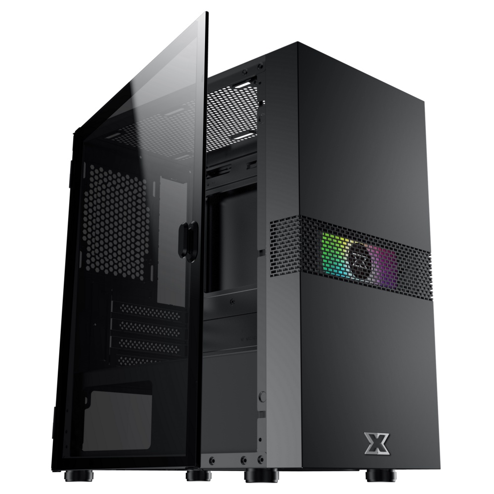 Vỏ Case XIGMATEK FADIL 1F - M-ATX, 1 SIDE TEMPERED GLASS, 1 FAN X20F