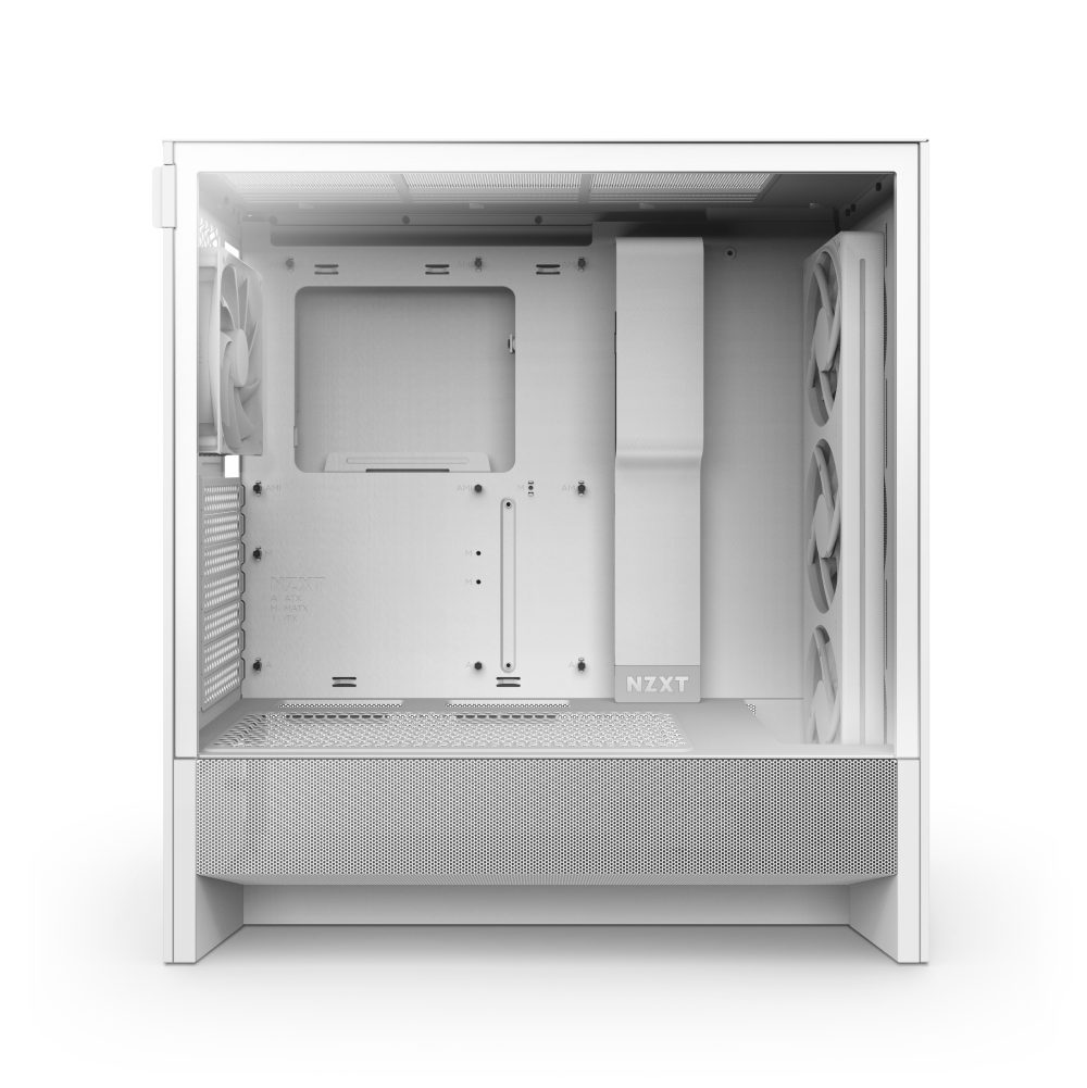VỎ CASE NZXT H5 FLOW RGB 2024 ALL WHITE (MID TOWER/MÀU TRẮNG)
