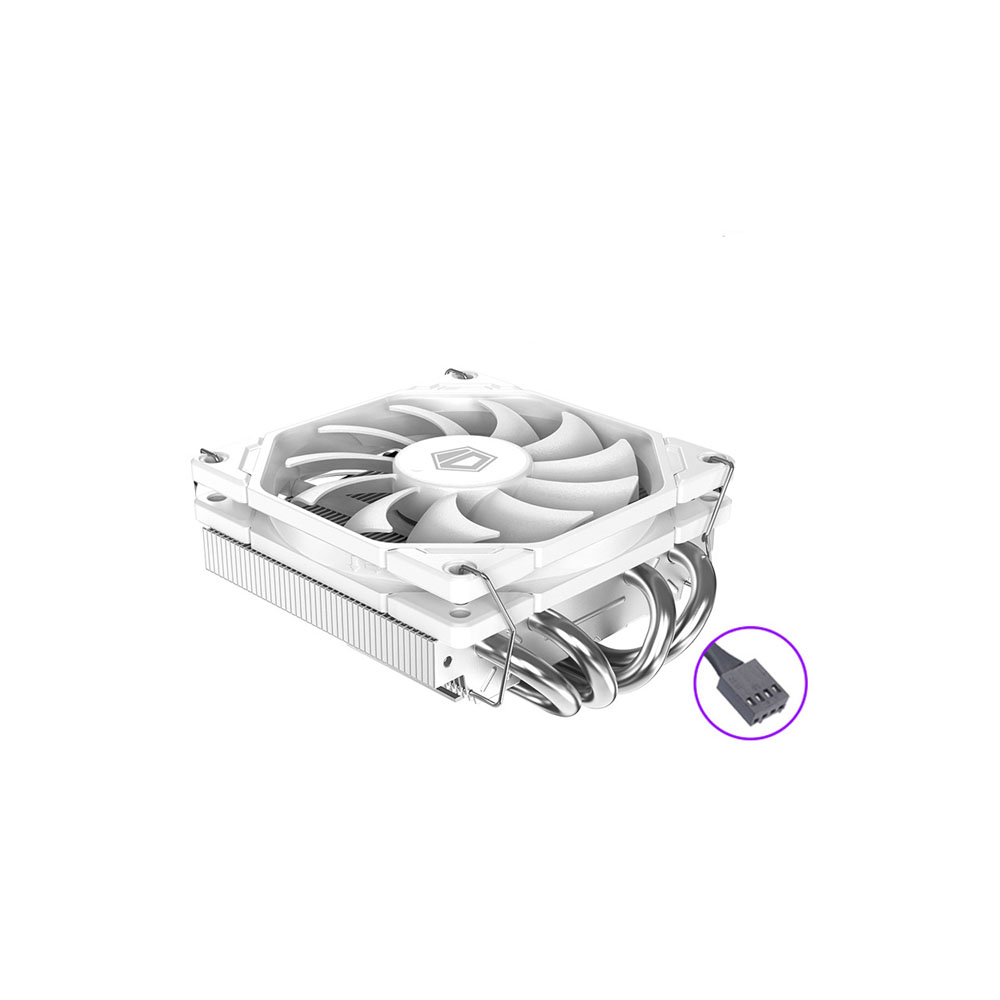 Tản nhiệt CPU ID-COOLING IS-40X V3 WHITE (LOW PROFILE/ MÀU TRẮNG)