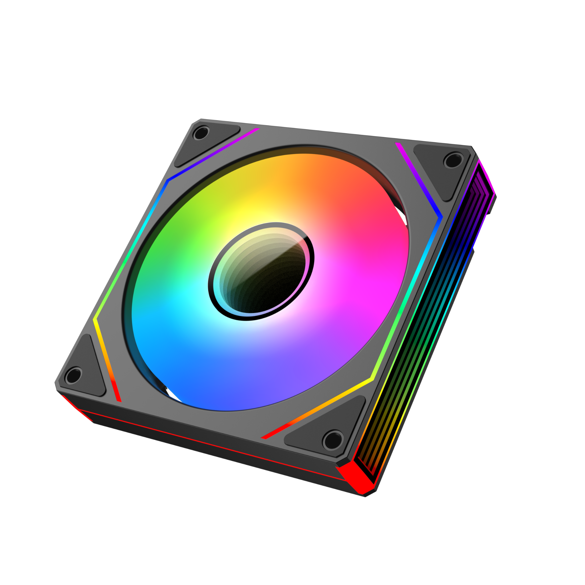 QUẠT TẢN NHIỆT XIGMATEK INFINITY PRO 2 (MÀU ĐEN/ CÁNH XUÔI)