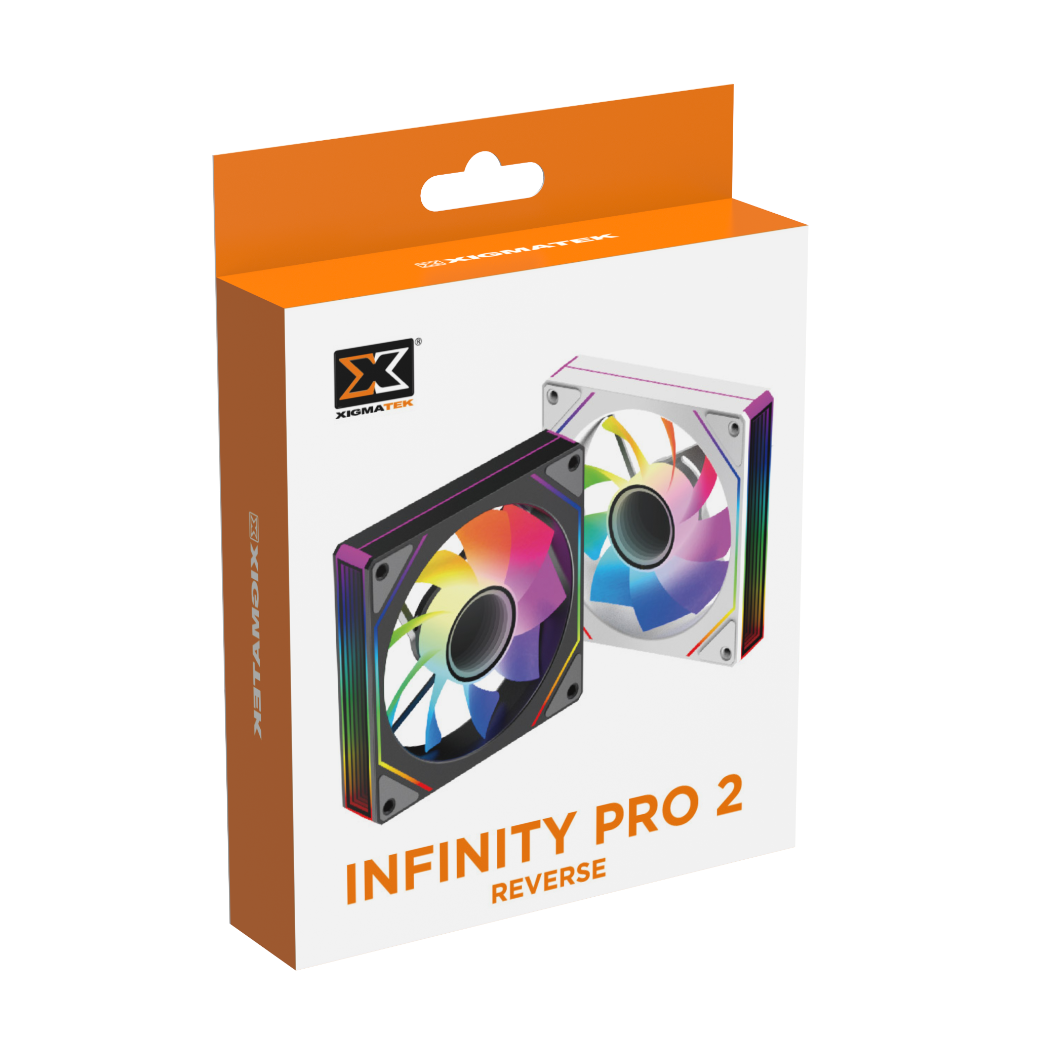 QUẠT TẢN NHIỆT XIGMATEK INFINITY PRO 2 REVERSER (MÀU ĐEN/ CÁNH NGƯỢC)