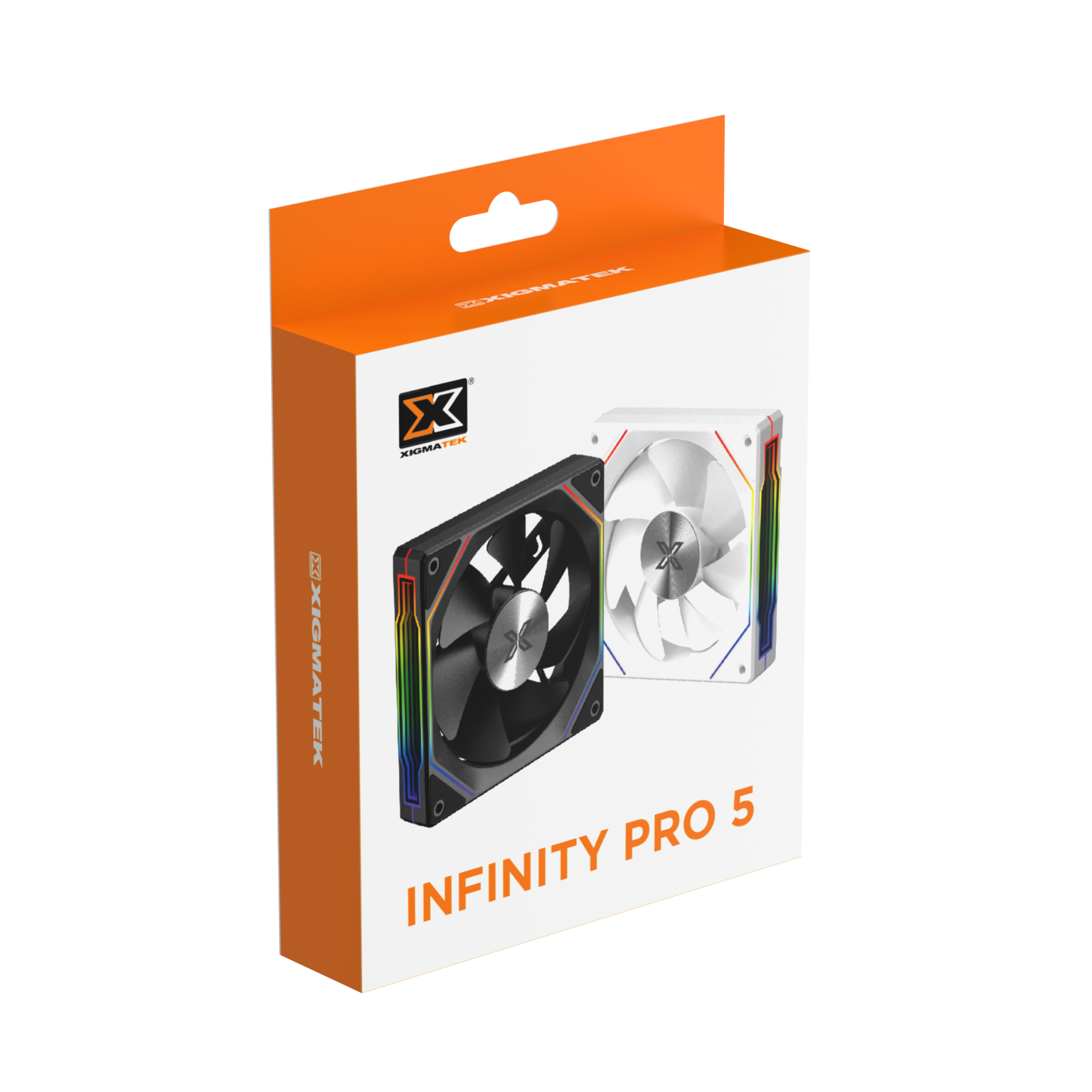 QUẠT TẢN NHIỆT XIGMATEK INFINITY PRO 5 (MÀU ĐEN/ CÁNH XUÔI)