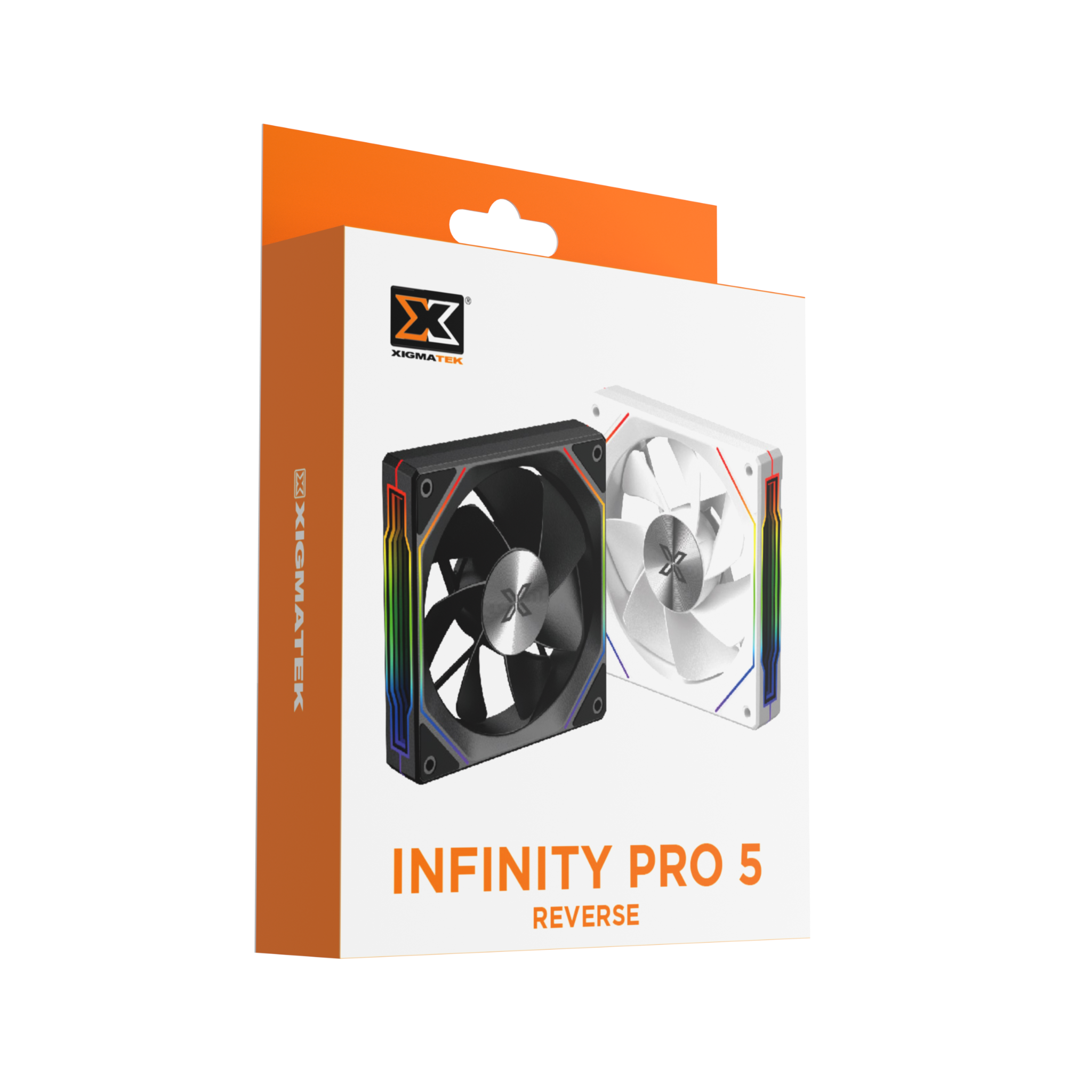 QUẠT TẢN NHIỆT XIGMATEK INFINITY PRO 5 REVERSER (MÀU ĐEN/ CÁNH NGƯỢC)