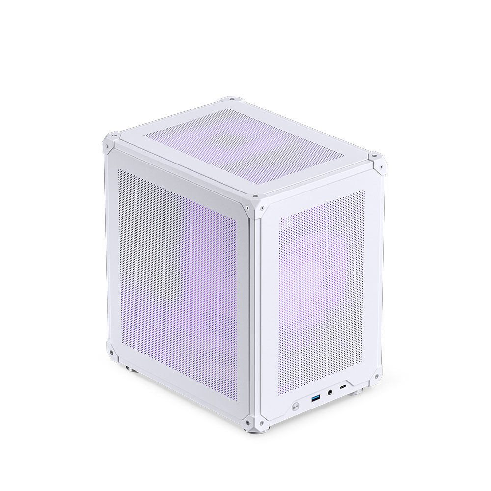 VỎ CASE JONSBO C6 WHITE (MINI TOWER/MÀU TRẮNG)