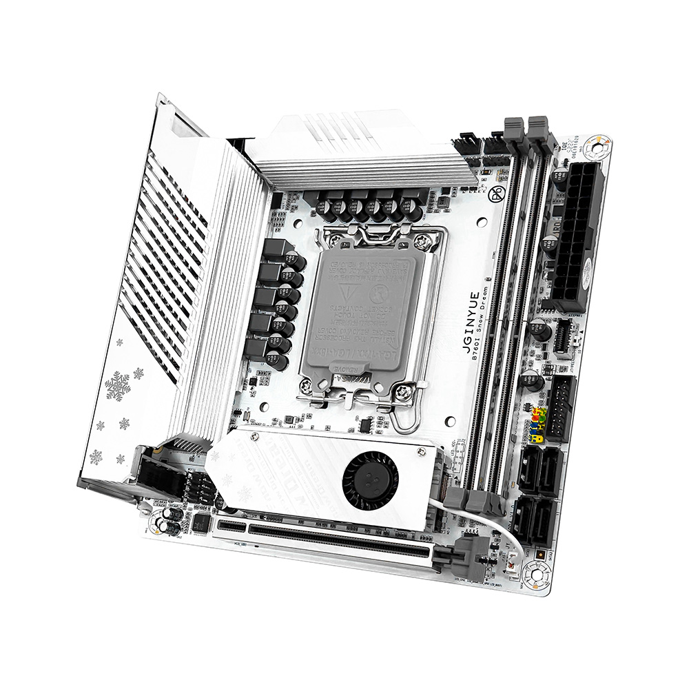 MAINBOARD JGINYUE B760I SNOW DREAM DDR4 (ITX)