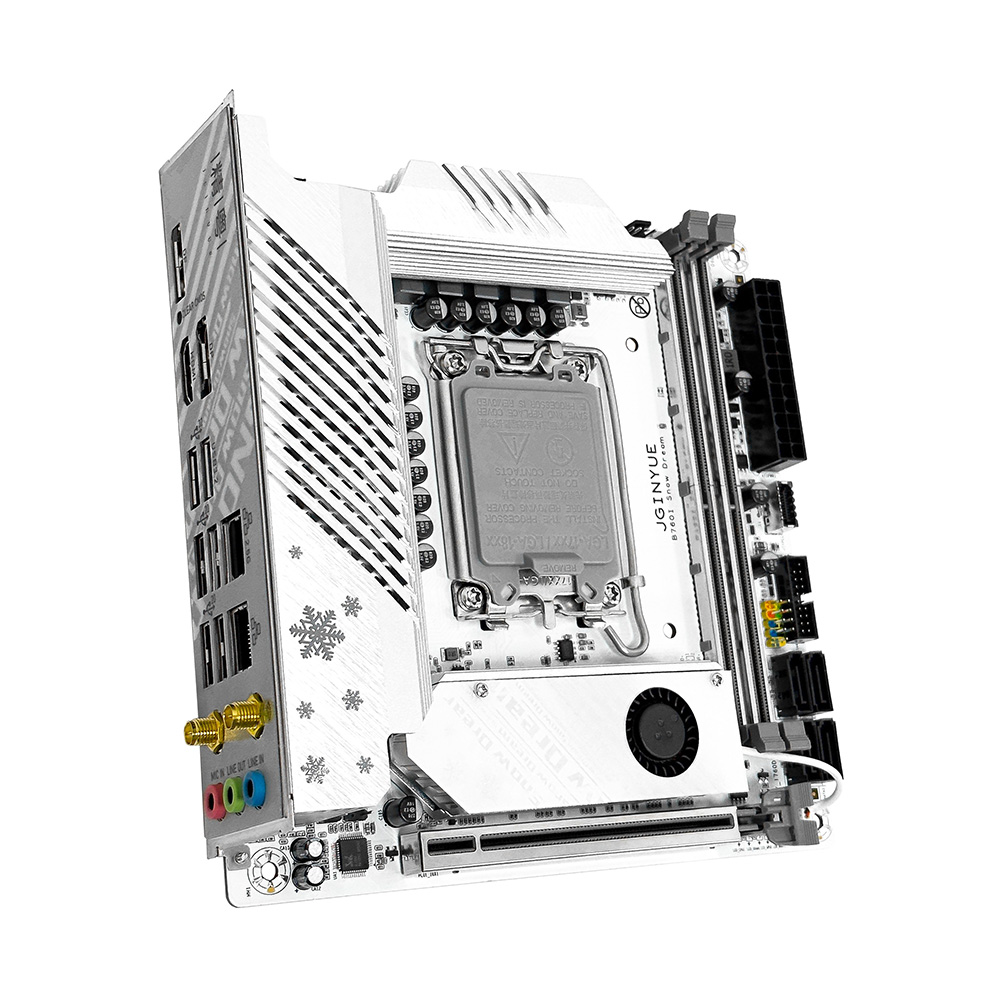 MAINBOARD JGINYUE B760I SNOW DREAM DDR4 (ITX)