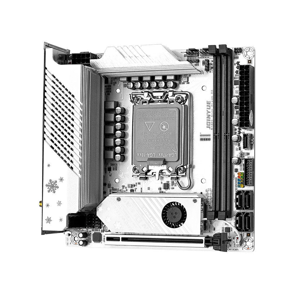 MAINBOARD JGINYUE B760I SNOW DREAM DDR5