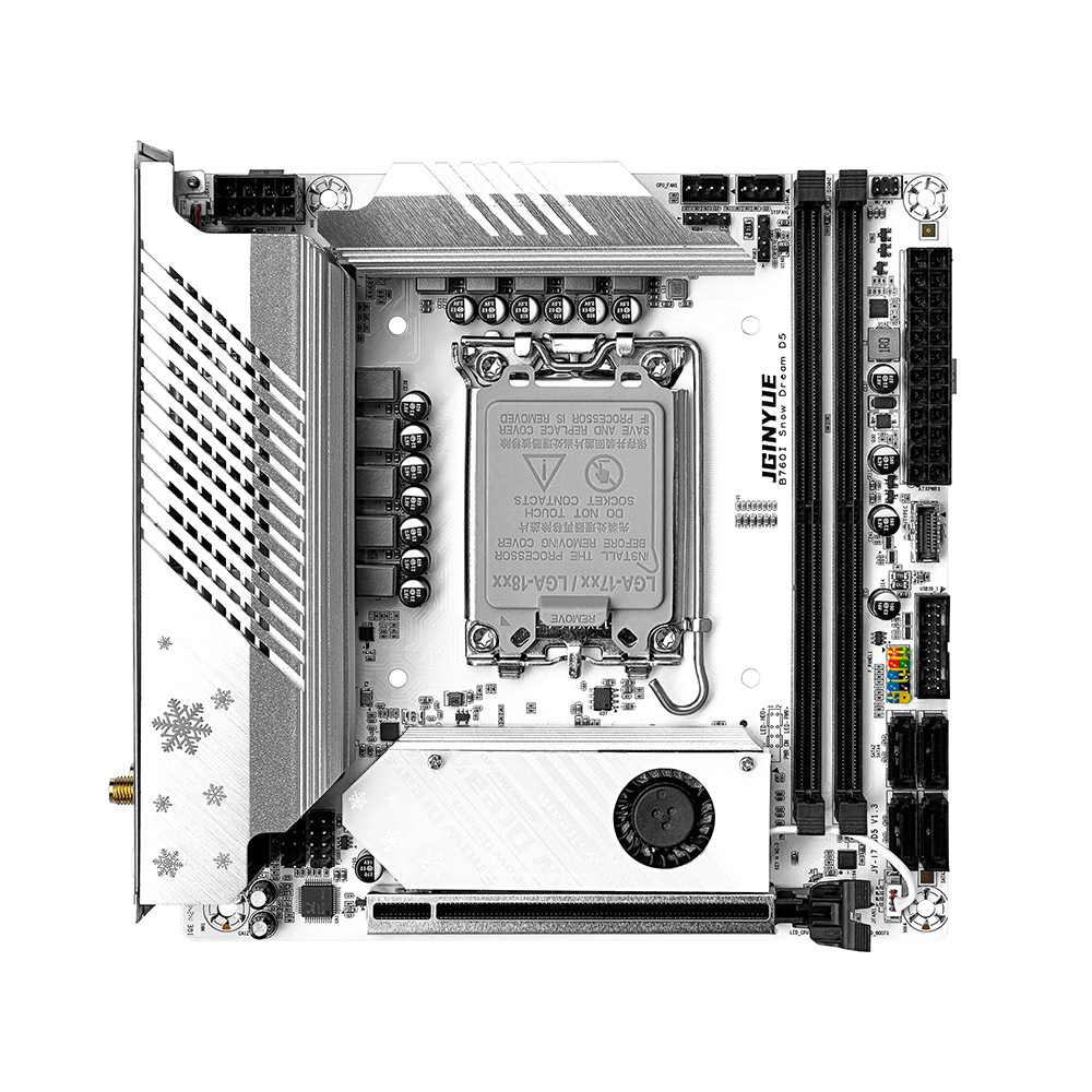 MAINBOARD JGINYUE B760I SNOW DREAM DDR5