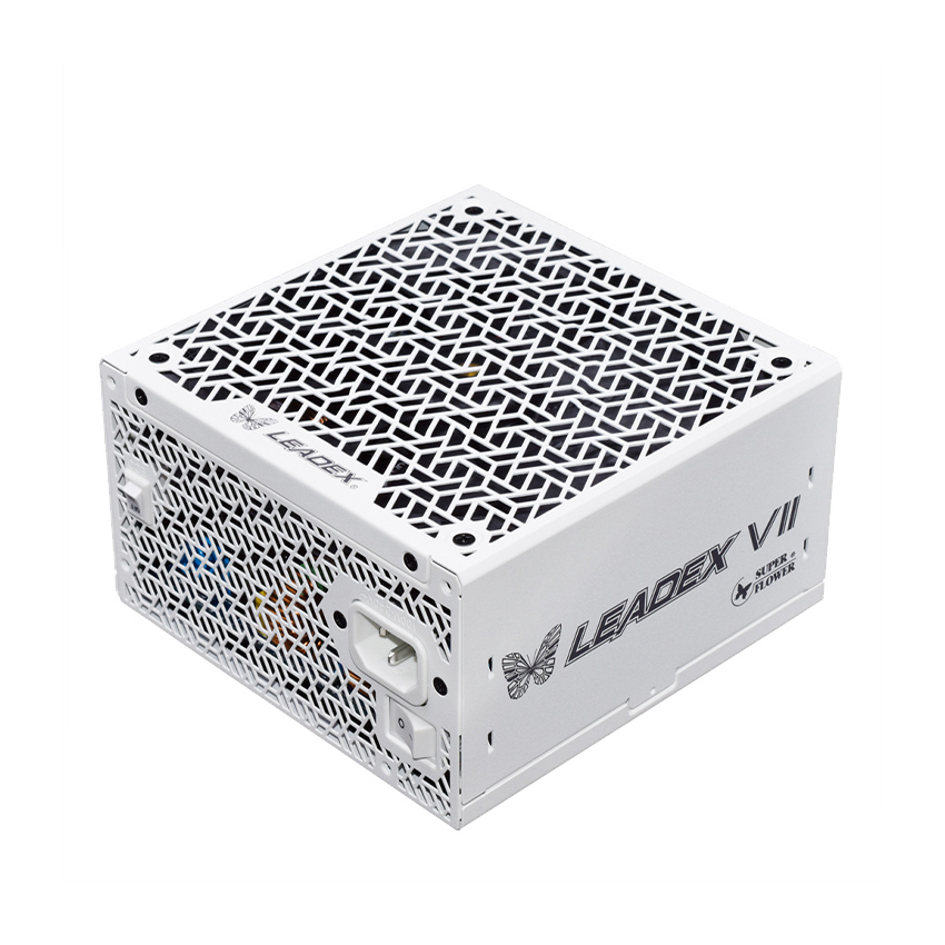 NGUỒN MÁY TÍNH SUPERFLOWER LEADEX VII PLANTIUM PRO 1000W WHITE (MÀU TRẮNG/ ATX 3.1 /80 PLUS PLANTIUM/ FULL MODULLAR)
