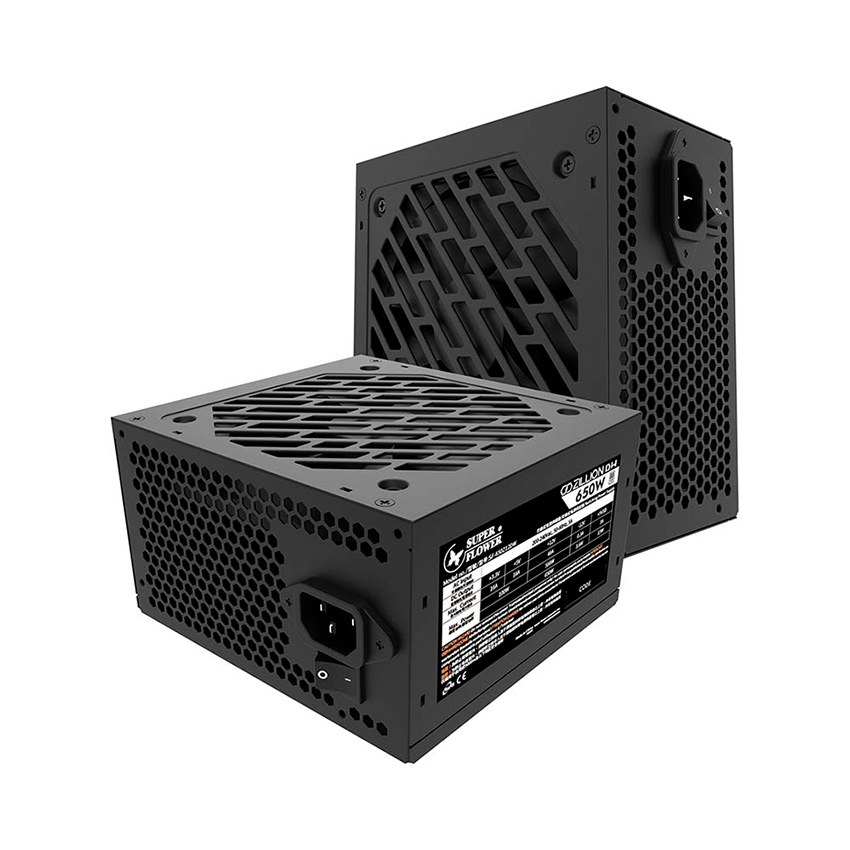 NGUỒN MÁY TÍNH SUPERFLOWER ZILLION DW 650W 80 PLUS WHITE