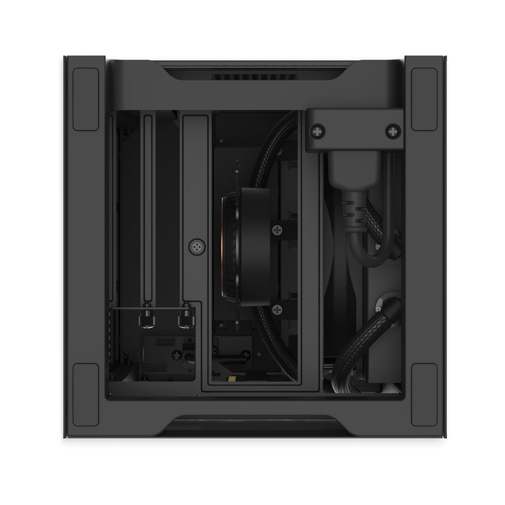 Vỏ case NZXT H1 (V1) Matte Black (Mini Tower/Màu Đen)