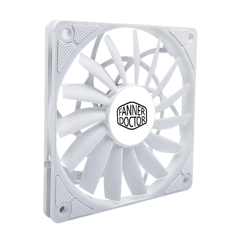 QUẠT TẢN NHIỆT SUPER SLIM FANNER MF-12012 WHITE (MÀU TRẮNG/ 120MM/ MỎNG 12MM)