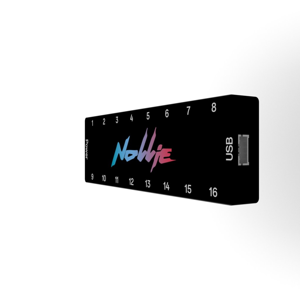 HUB NOLLIE 16 đồng bộ SIGNAL RGB (16 CỔNG KẾT NỐI)