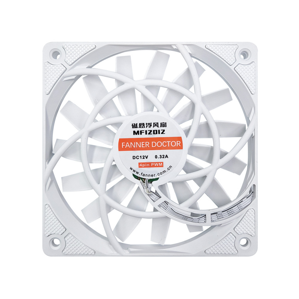 QUẠT TẢN NHIỆT SUPER SLIM FANNER MF-12012 WHITE (MÀU TRẮNG/ 120MM/ MỎNG 12MM)