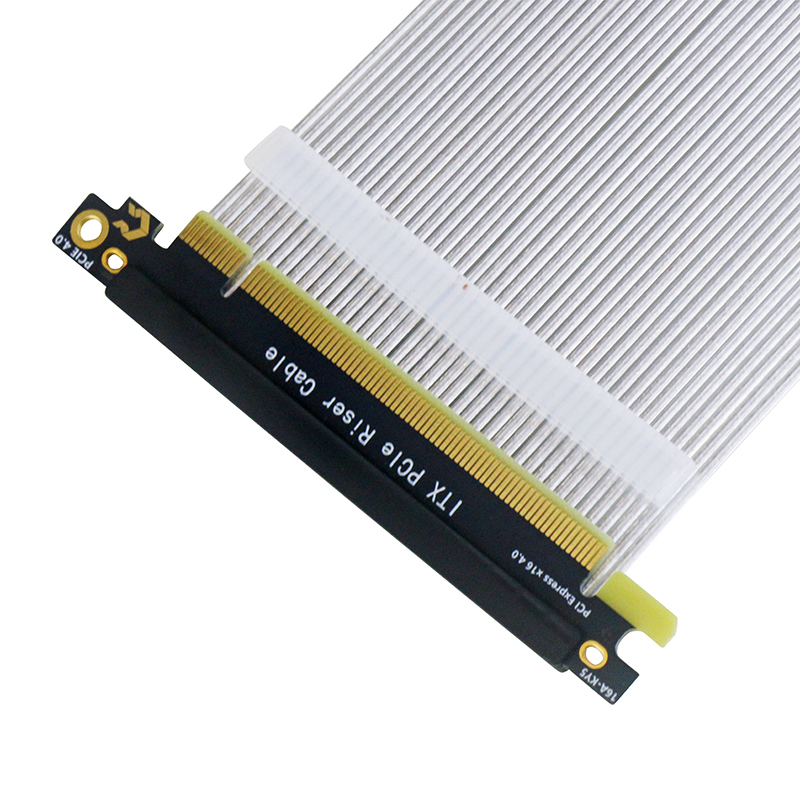 RISER METALFISH 4.0 - PCIE x16 cho case iTX (20CM/ MÀU BẠC)