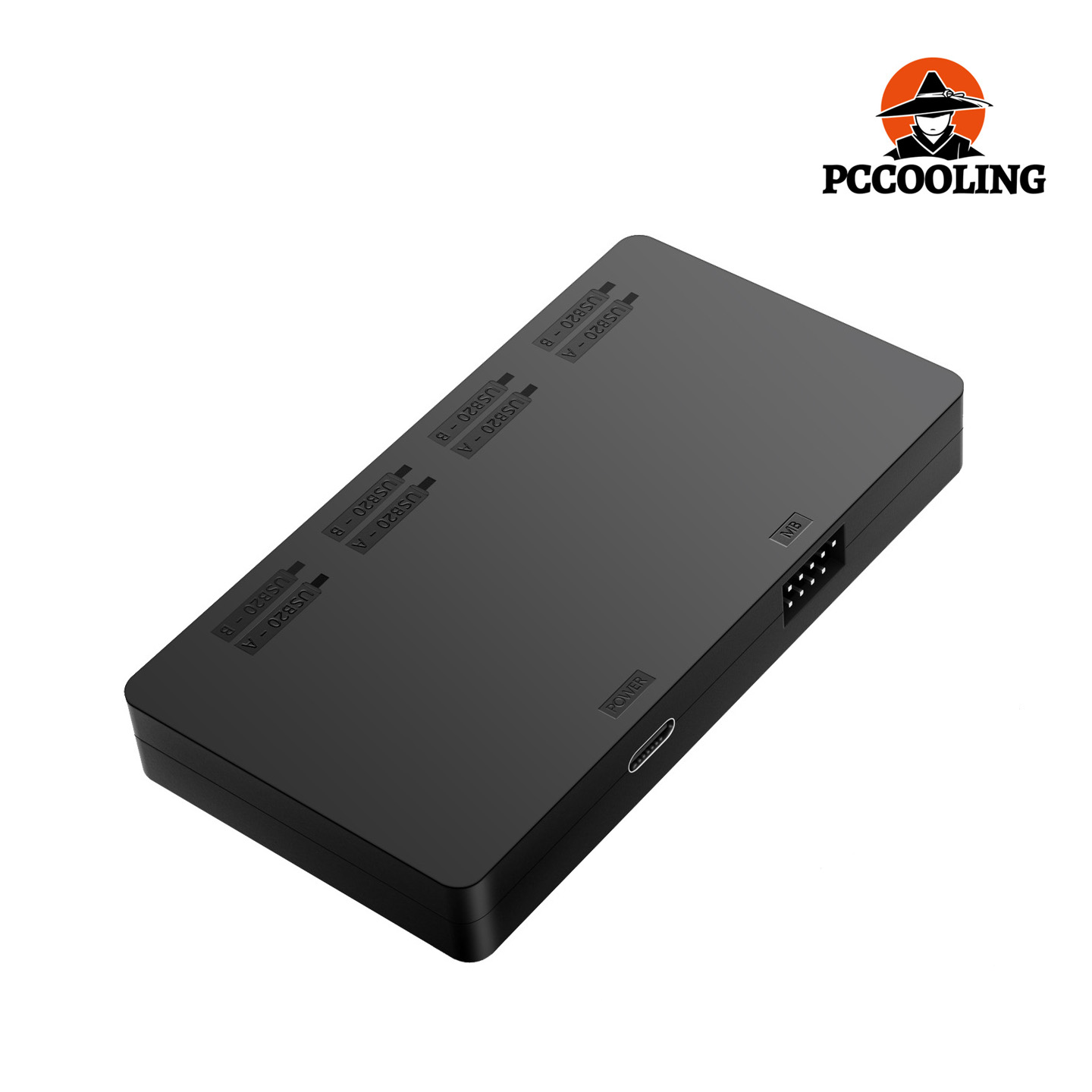HUB  PC-COOLING LH-04 CHIA CỔNG USB 2.0 - 9PIN 1 RA 4