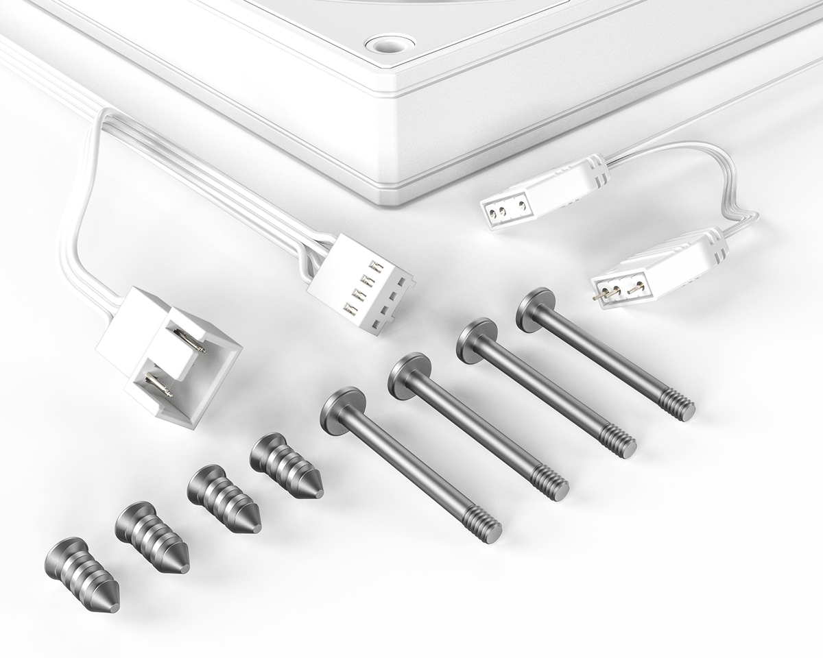 QUẠT TẢN NHIỆT ID-COOLING AS-120-ARGB-W (MÀU TRẮNG/ LED ARGB)