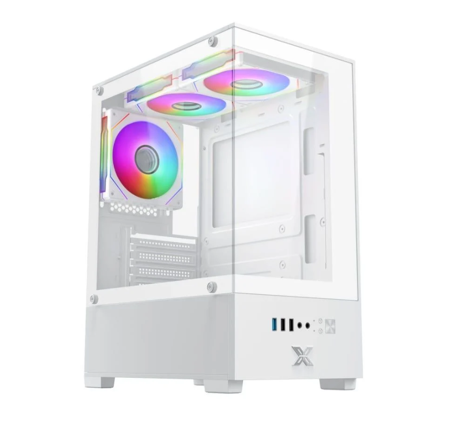 Vỏ Case  XIGMATEK VIEW ARTIC 3GF (M-ATX/ MÀU TRẮNG)