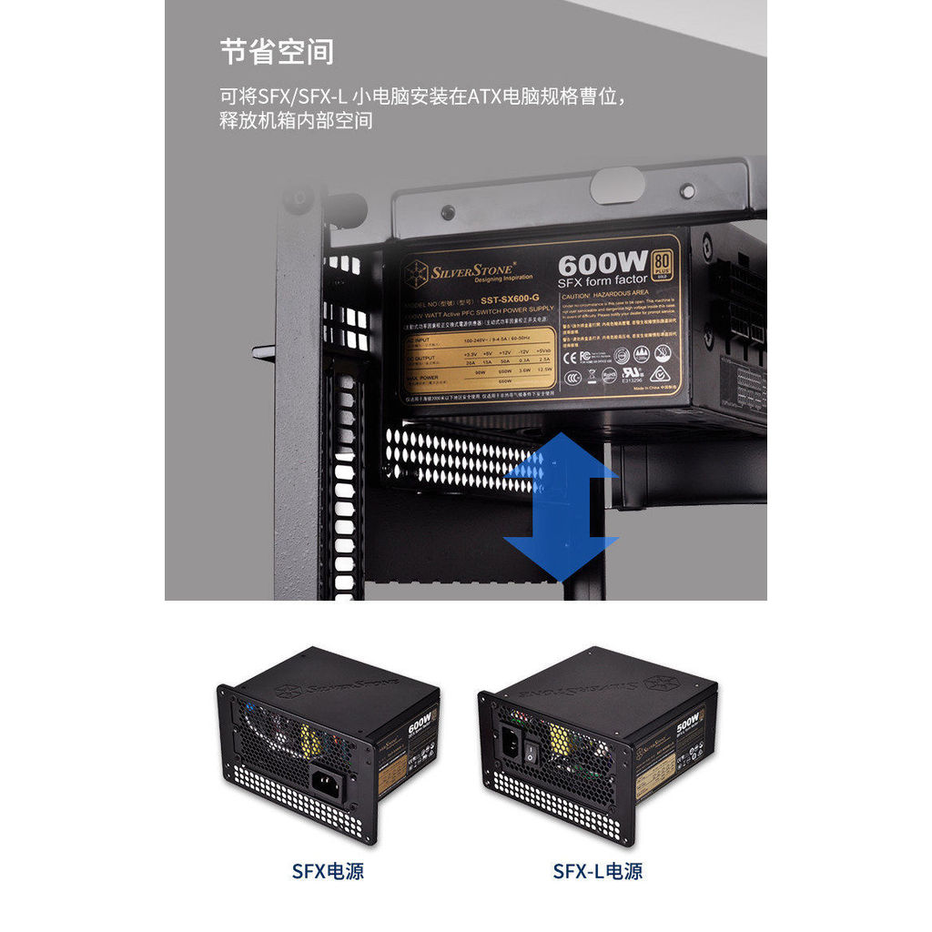 GIÁ ĐỠ CHUYỂN ĐỔI NGUỒN SFX TO ATX