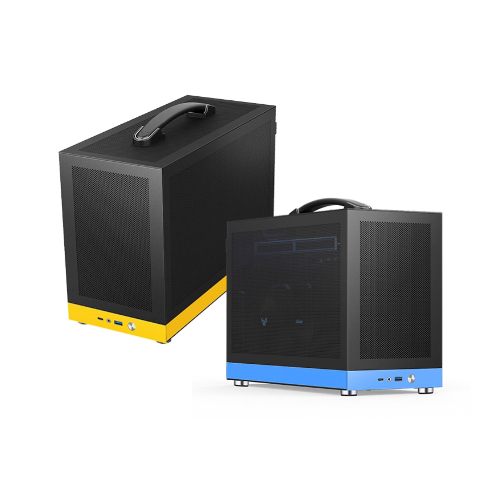 VỎ CASE MÁY TÍNH METALFISH T80 MESH BLACK (ITX/ MÀU ĐEN)