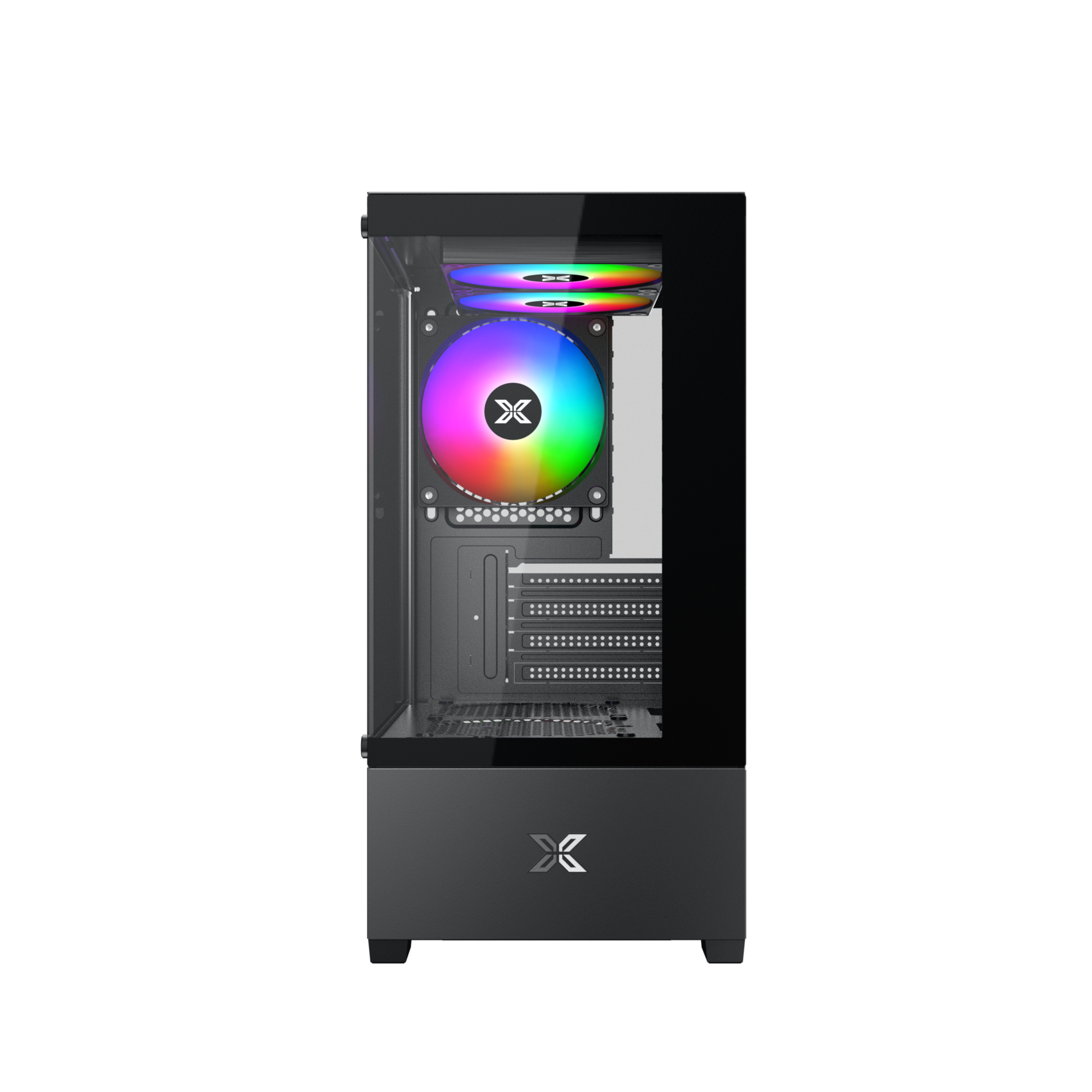 VỎ CASE XIGMATEK VIEW III 3F (M-ATX/ MÀU ĐEN)