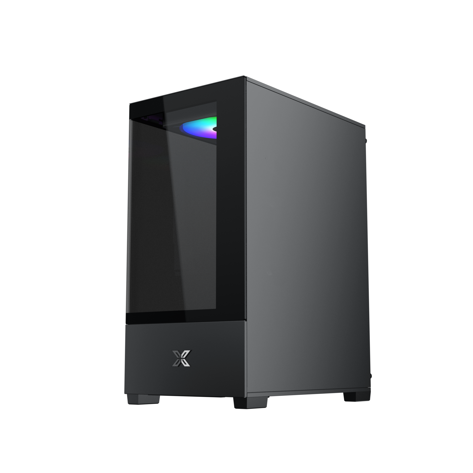 VỎ CASE XIGMATEK VIEW III 3F (M-ATX/ MÀU ĐEN)