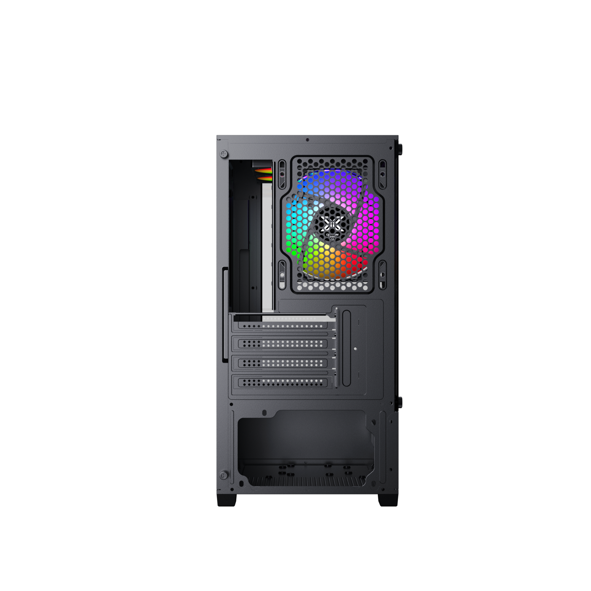 VỎ CASE XIGMATEK VIEW III 3F (M-ATX/ MÀU ĐEN)
