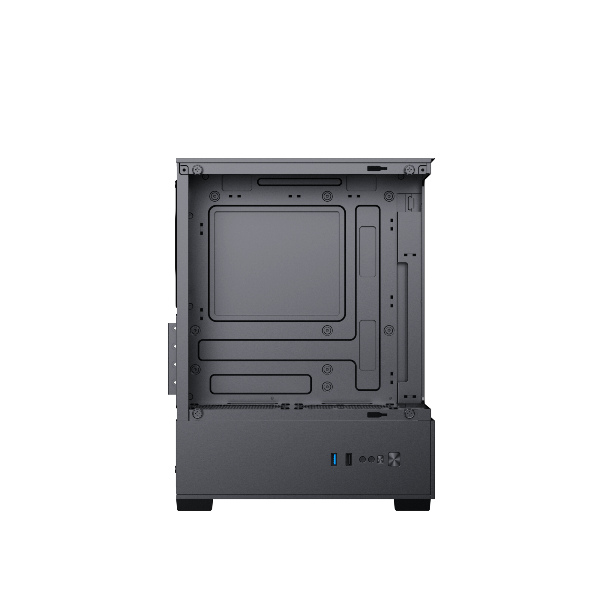 VỎ CASE XIGMATEK VIEW III 3F (M-ATX/ MÀU ĐEN)