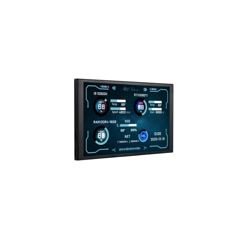 MÀN HÌNH TURZX 8 INCH BLACK (MÀU ĐEN)