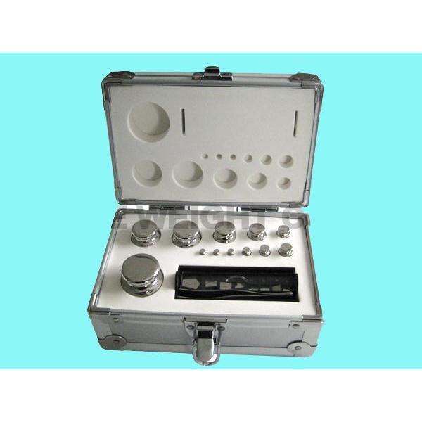 Bộ quả cân chuẩn 1mg đến 500g, F1, 24 quả