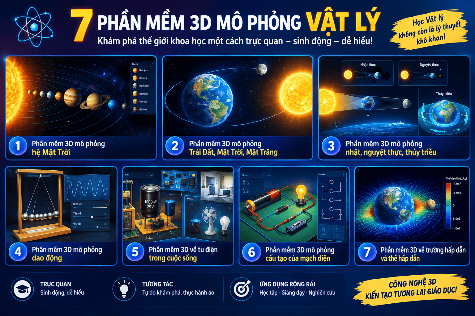 Video, phần mềm môn Vật Lý TT39