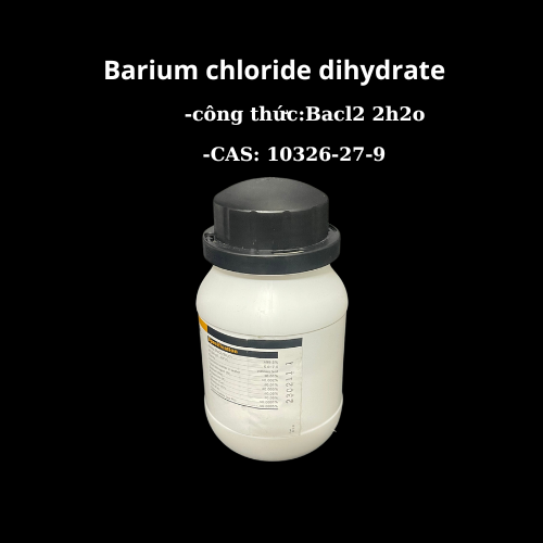 Barium Chloride Dihydrate BACL2 2H2O