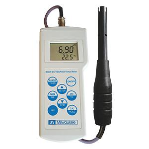 MÁY ĐO EC/TDS/MẶN/NHIỆT  ĐỘ CẦM TAY ĐIỆN TỬ Mi306