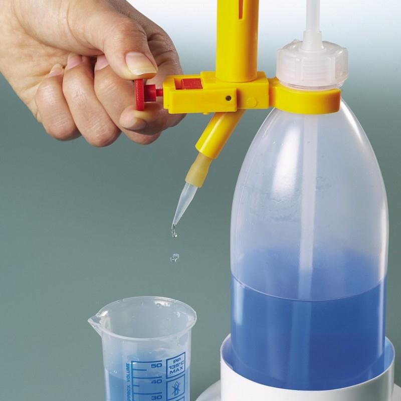 Buret nhựa tự động 25ml, 50ml