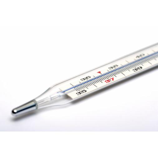 Nhiệt kế thủy ngân đo thân nhiệt người