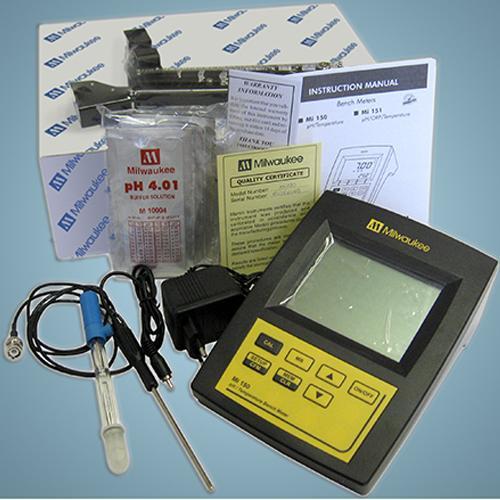 MÁY ĐO pH/NHIỆT ĐỘ ĐỂ BÀN ĐIỆN TỬ HIỆN SỐ Mi150