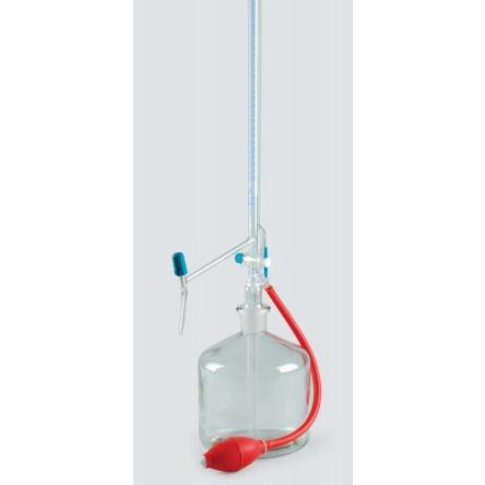 Buret tự động khóa nhựa 10ml, 25ml, 50ml