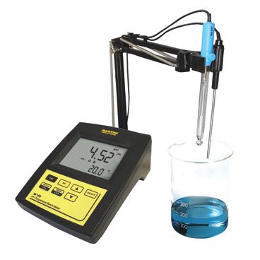 MÁY ĐO pH/mV/NHIỆT ĐỘ ĐỂ BÀN ĐIỆN TỬ HIỆN SỐ Mi151