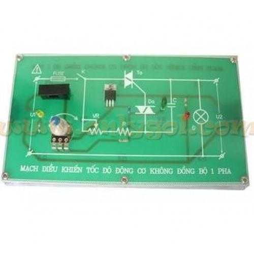 Bảng Mạch ĐK Tốc Độ Động Cơ Không Đồng Bộ 1 Pha