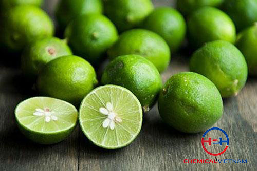 Chanh quả chứa nhiều axit citric