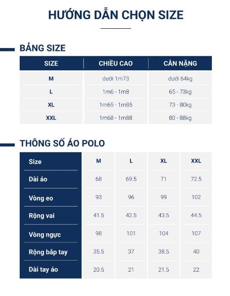 Size quần áo
