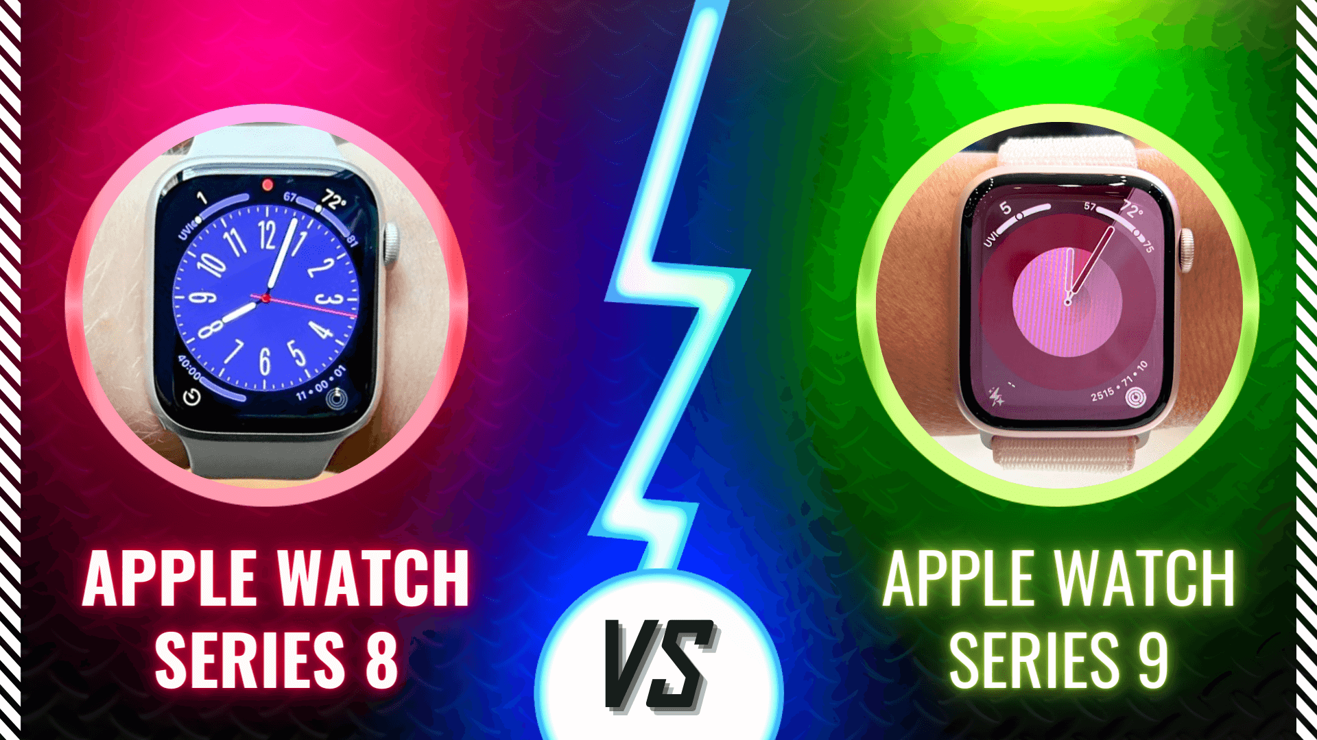 So sánh Apple Watch Series 8 và Apple Watch Series 9