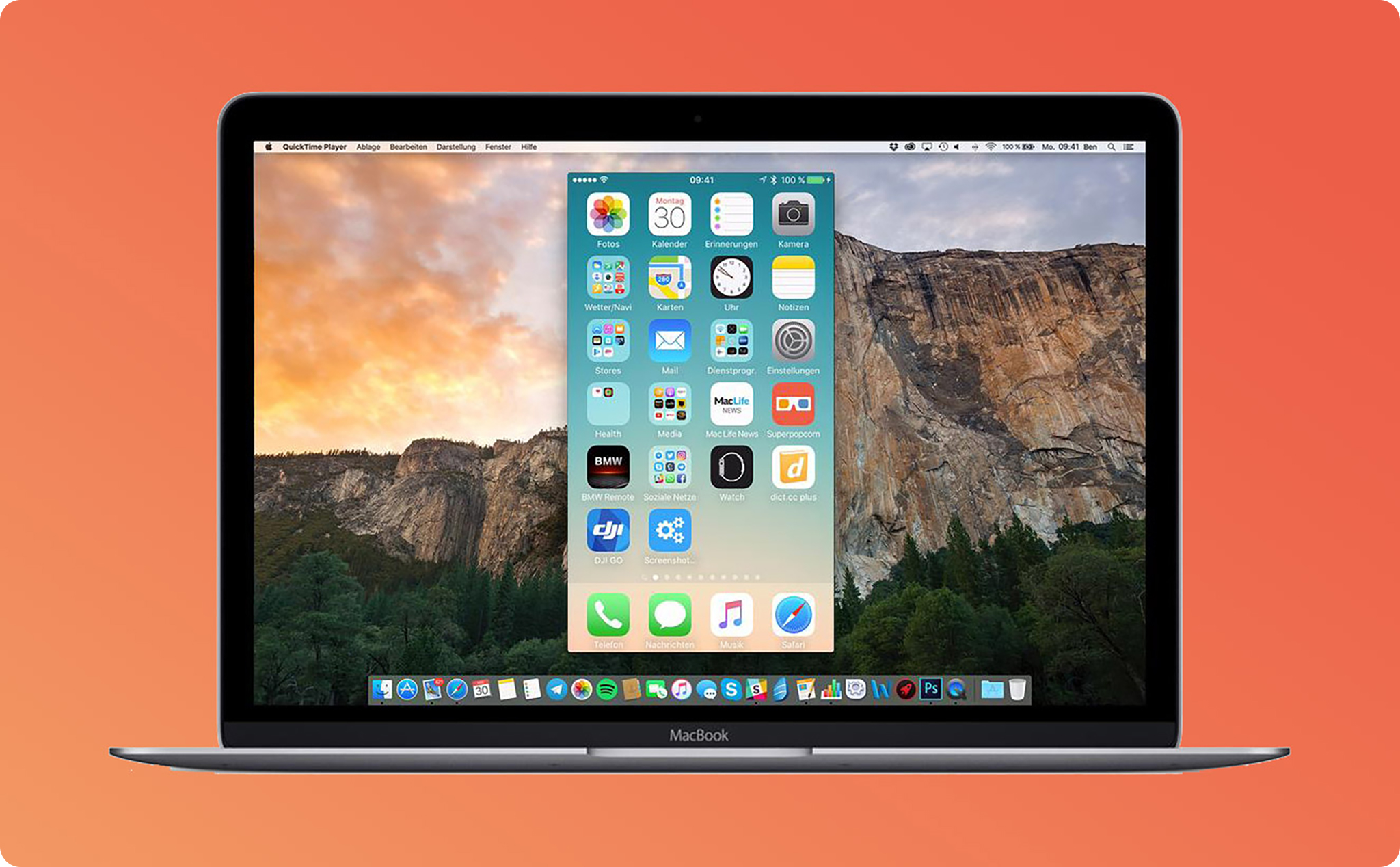 Hướng dẫn cách hiển thị màn hình iPhone, iPad lên máy Mac